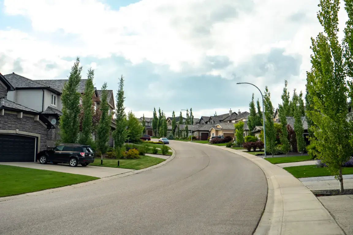 A residential street in Royal Oak